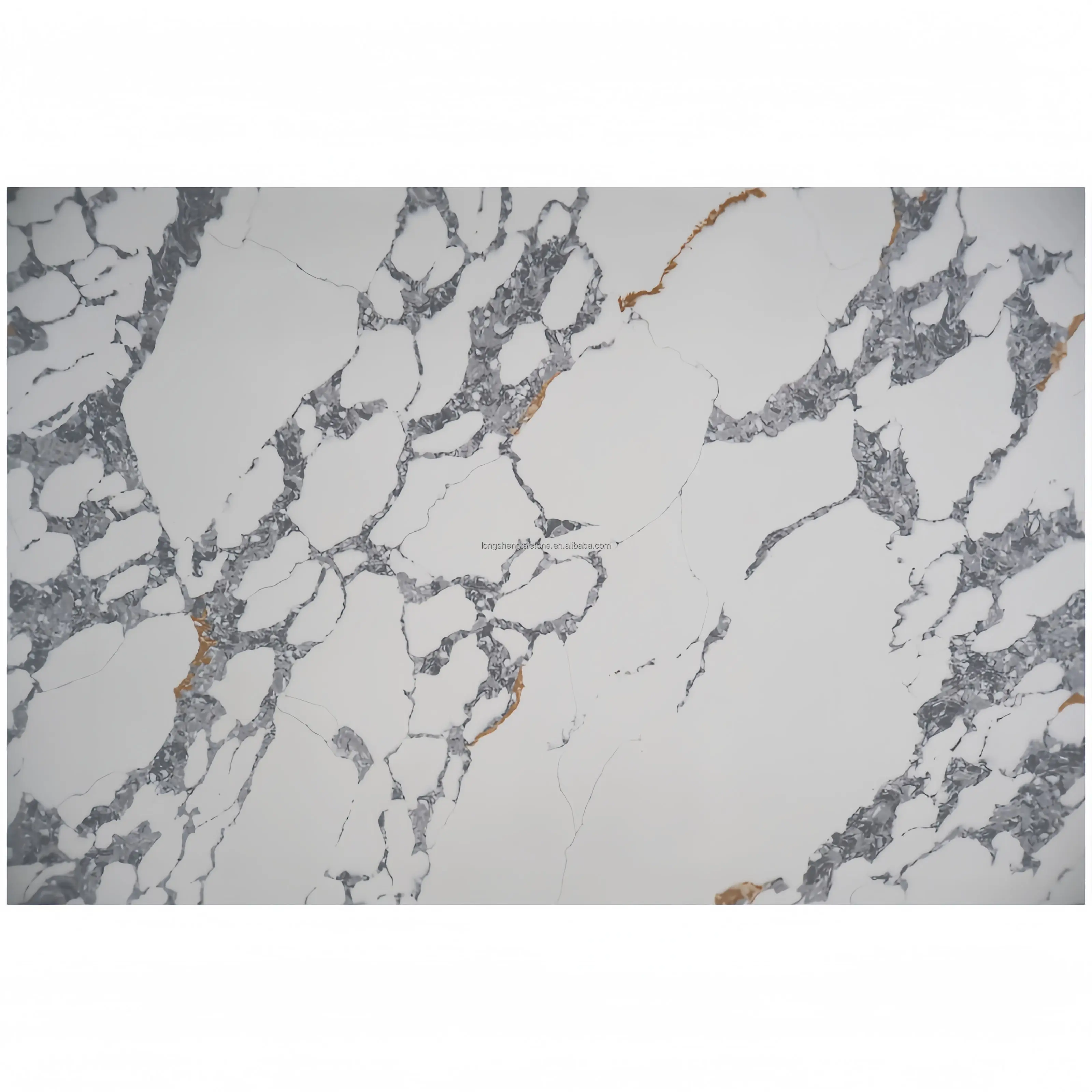 Quality Choice Premium Marble Vein Quartz Slab for Stylish Backsplashes and Contemporary Interiors