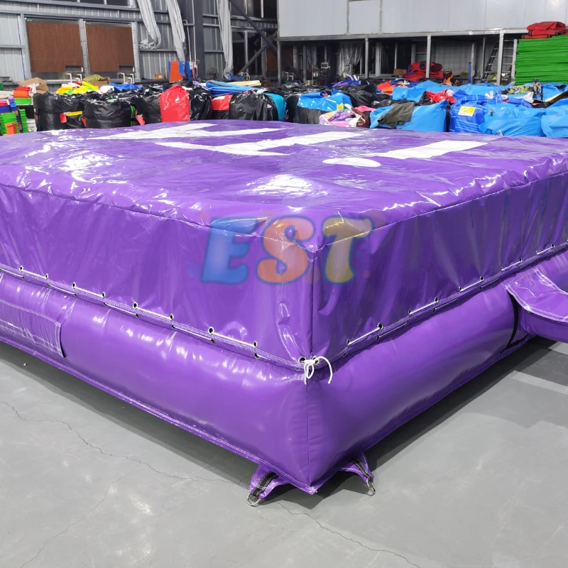 Custom Airbag Sports Games Jumping Ski Landing Super Safety Free Fall Inflatable Bike Stunt Mat