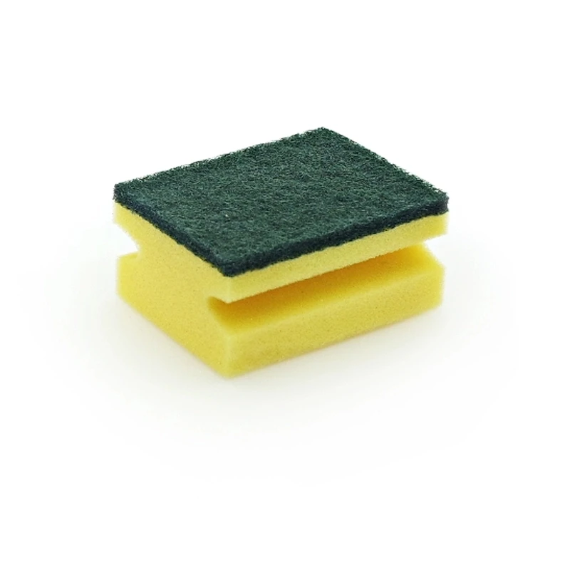 wholesale nylon cloth multipurpose kitchen dish washing sponge scrubbers PU dishes cleaning sponge