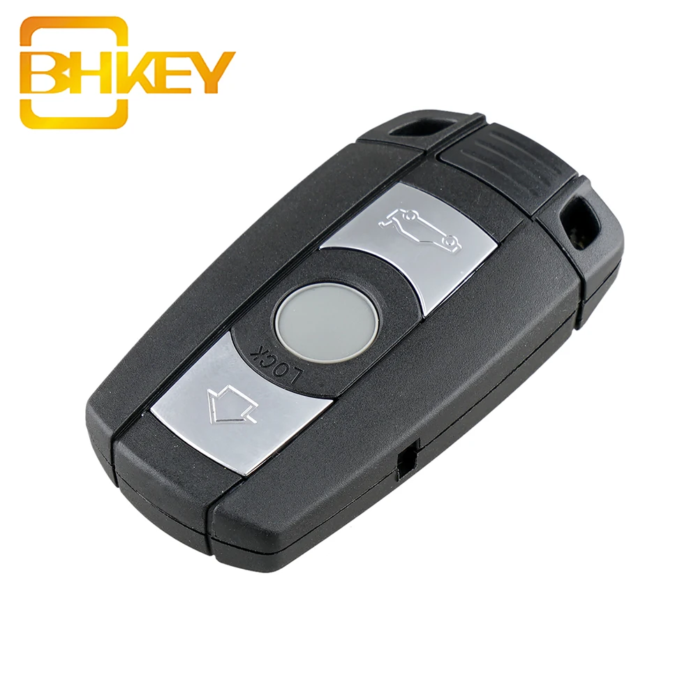 3 Buttons Blank Auto Remote Car Key Case For BMW 1/3/5/6/7 E90 E91 E93 Key Shell Cover