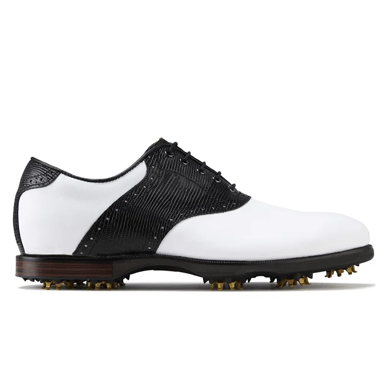 Классическая кожаная мужская спортивная обувь для гольфа от производителя