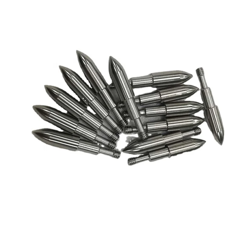 Shooting accessories Tungsten steel archery practice arrow bulk archery points  80-500 grains weight tolerance