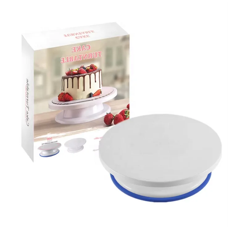 Plastic Revolving Cake Turntable Cake Decorating Stand Cake Tools