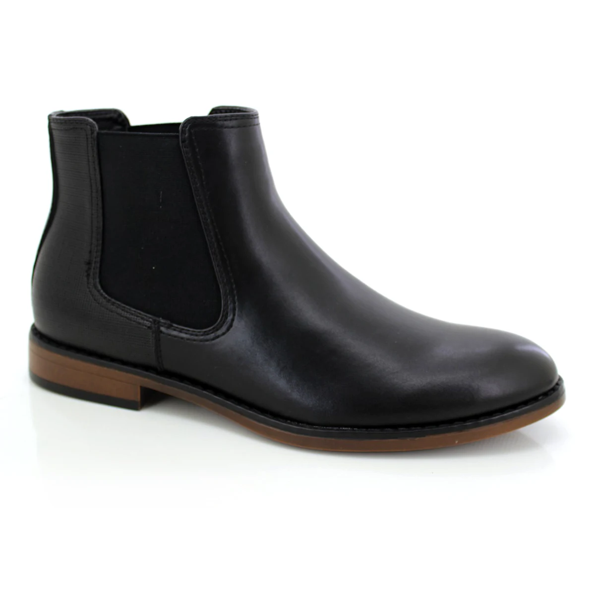 17F16051 Baolite black platform men Chelsea chimney boot boots men man  purple