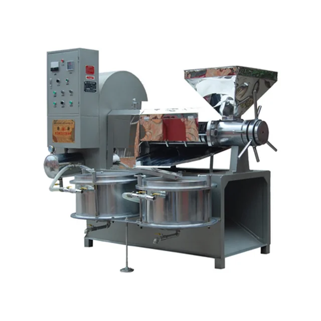 Automatic Sesame Palm Coconut Sunflower Seed Screw Oil Press Machine Kernel Expeller
