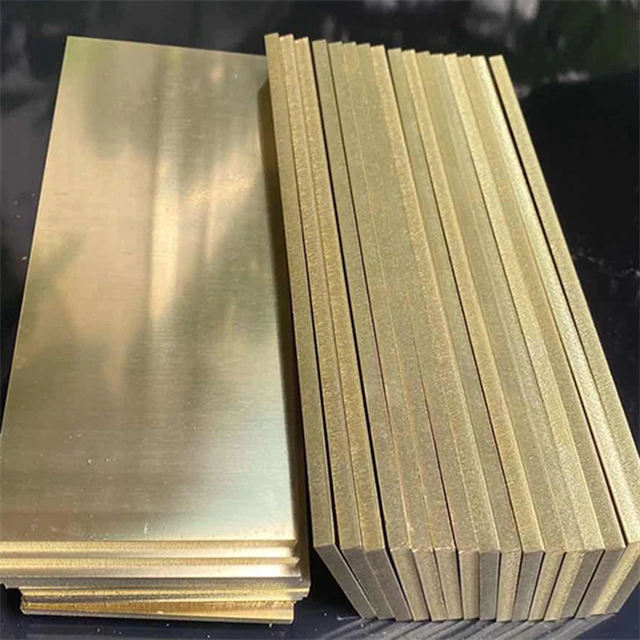 ASTM C27400 brass sheet 2mm 3mm 4mm C36000 1mm 2mm brass sheet plate for decoration