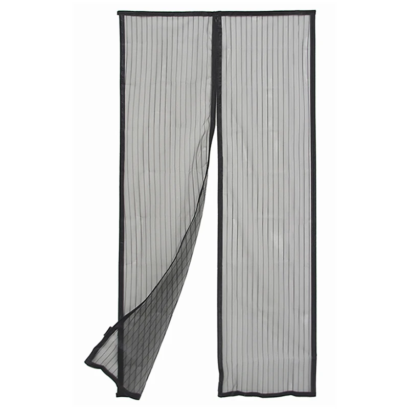 
FREE SAMPLE 260*120 CM Magnetic Screen Door With Heavy Duty Mesh Curtain Frame 