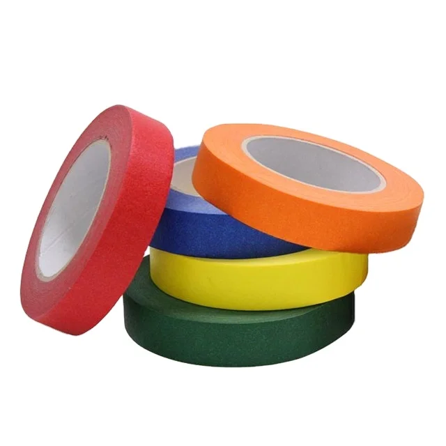 Hot sale Manufacture Factory Painters Colorful Cheap Masking Tape with free samples