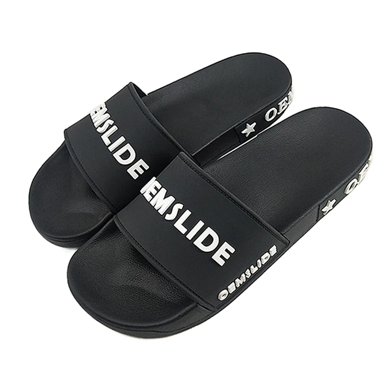 Custom Sublimation Slippers Printing Sublimation Flip Flop Blank 3D Sublimation Slide Sandals For China Wholesale