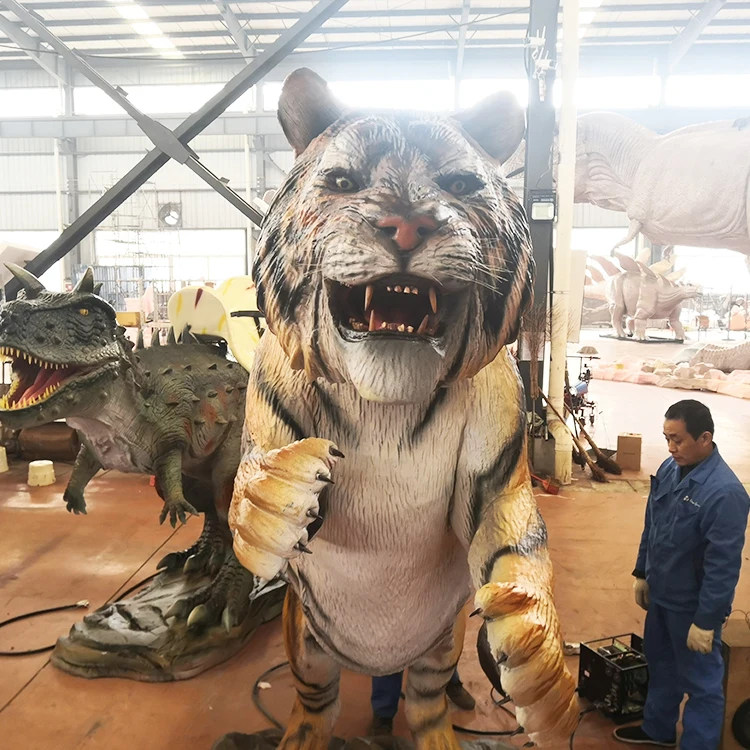 Robot Animatronic Model Animal Model Animatronic Robot Tiger Model