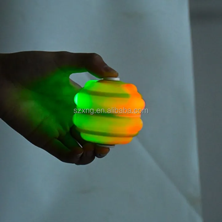 kids rainbow luminous glow in the night squeeze pop ball toy push  gift bubble pop ball UP IN Fidget Sensory pop fidget ball