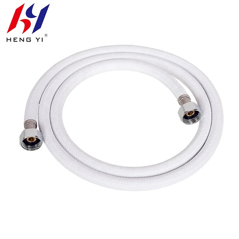 Flexible and convenient pvc coated shower head attachment hose bidet hose shower