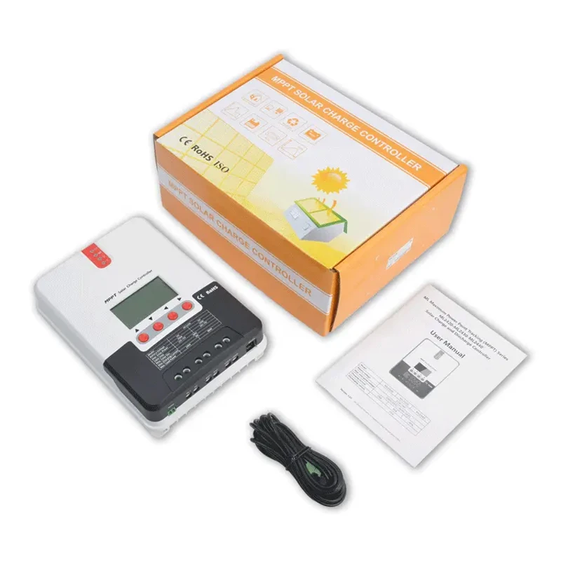 High Quality 30A 12V 24V MPPT Solar Charge Controller With Bluetooth LCD Display ML2430