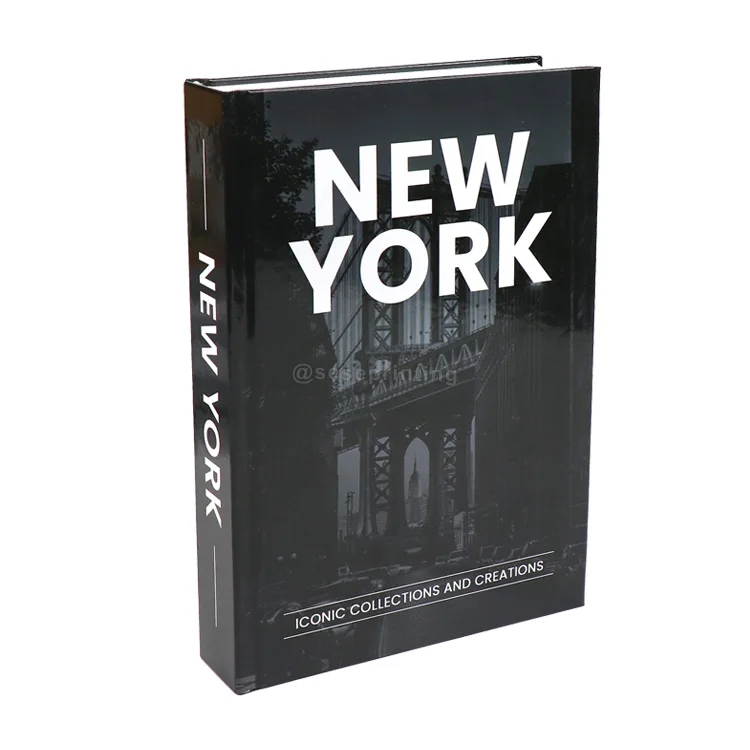 Custom Decor Books Design Coffee Table Books for Decoration Decor Fake Books Hardcover