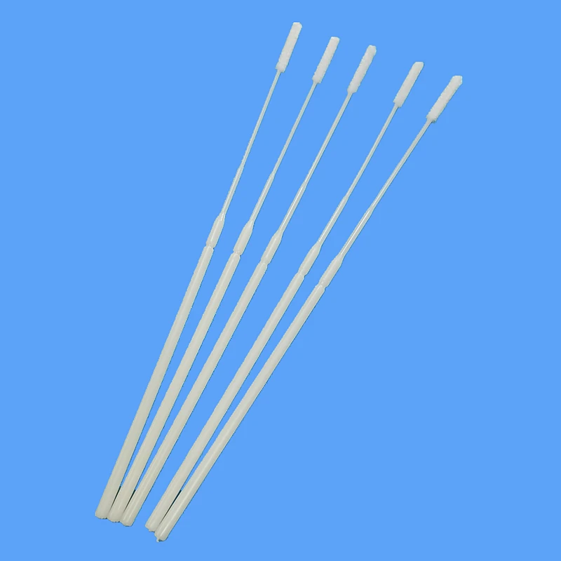 
Disposable Medical Collection Swab Nasopharyngeal Nylon Flocked Dacron Swab EOS Sgs Medical Materials & Accessories 2 Years MOL 