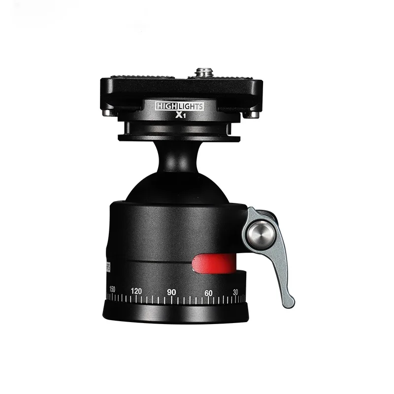Aluminum Professional Camera Tripod Ball Head Tripod Panoramic Head Ballhead