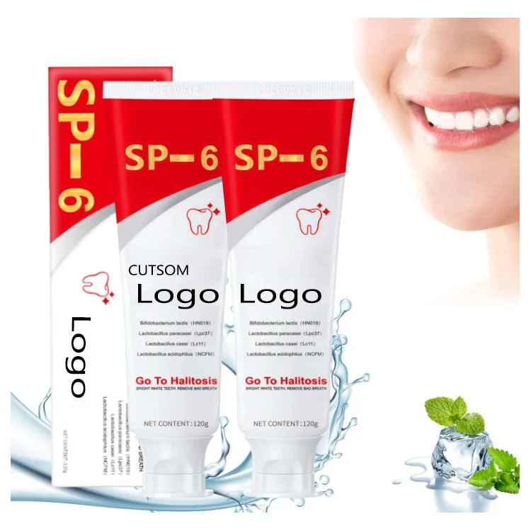 Custom Teeth Cleaning Whitening Prevent Tooth Decay Protect Teeth Natural Sp-6 Best Xylitol Toothpaste