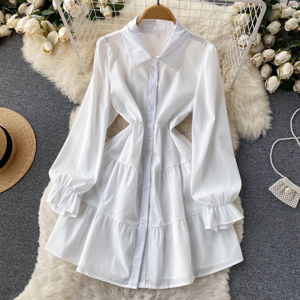 High quality fall set woman pearl sling vest denim top long sleeve dress two piece skirt set