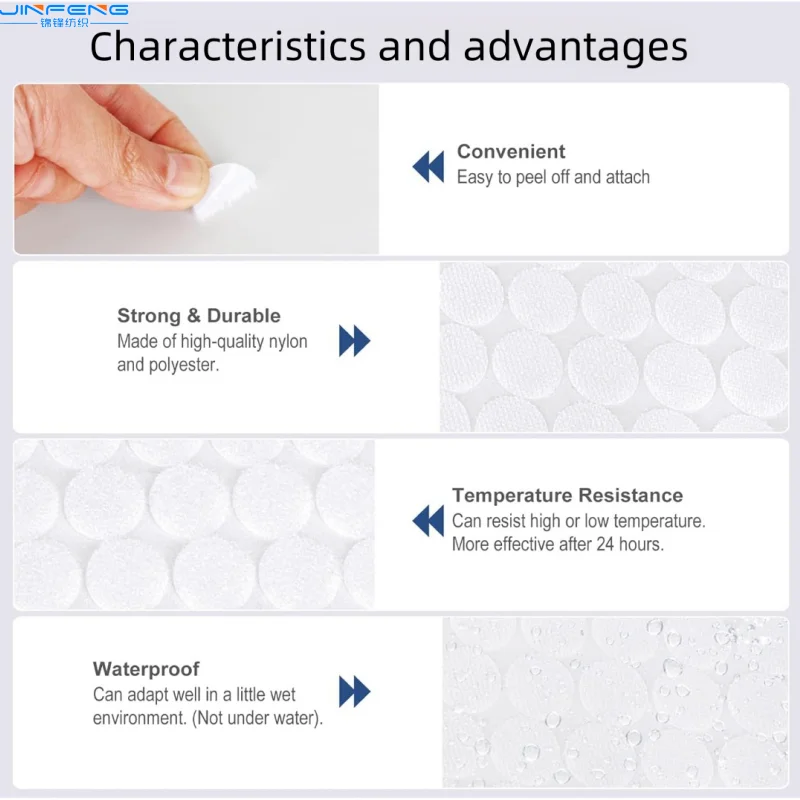 Высококачественные нейлоновые клейкие ленты для крепления монет самоклеящиеся липучки мебели