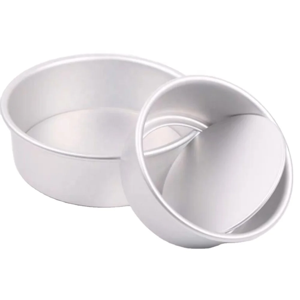 Non-Toxic & Healthy  Mirror surface  & Dishwasher Safe Round Cake Pan