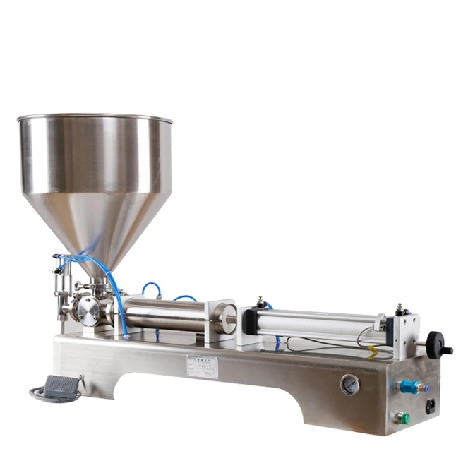 SWANSOFT Semi Automatic Liquid Drink Beverage Filling Machine Liquid for Small Bottle Single/Double Head Beverage Liquid Filling