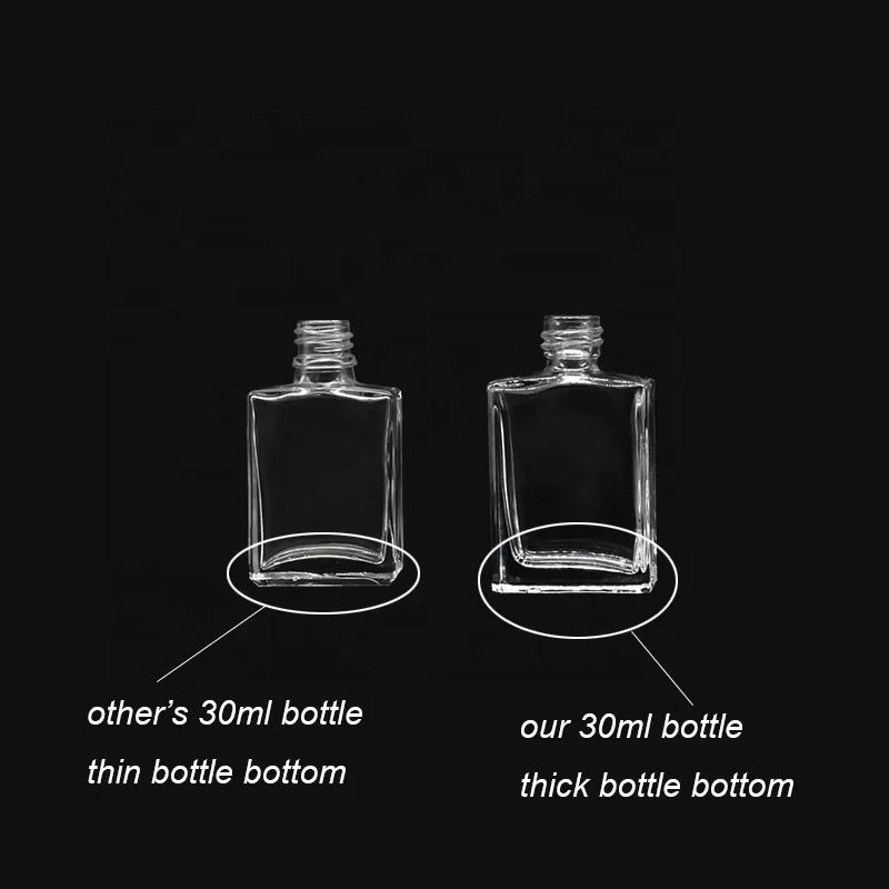 100ml Rectangular Essential Oil Glass Serum Bottle Flat Square Design Removable Glass Dropper Skincare Hair Cream Perfume Box