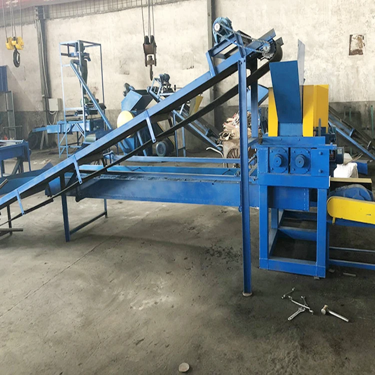 Shredder Machine for Waste Tyre Recycling