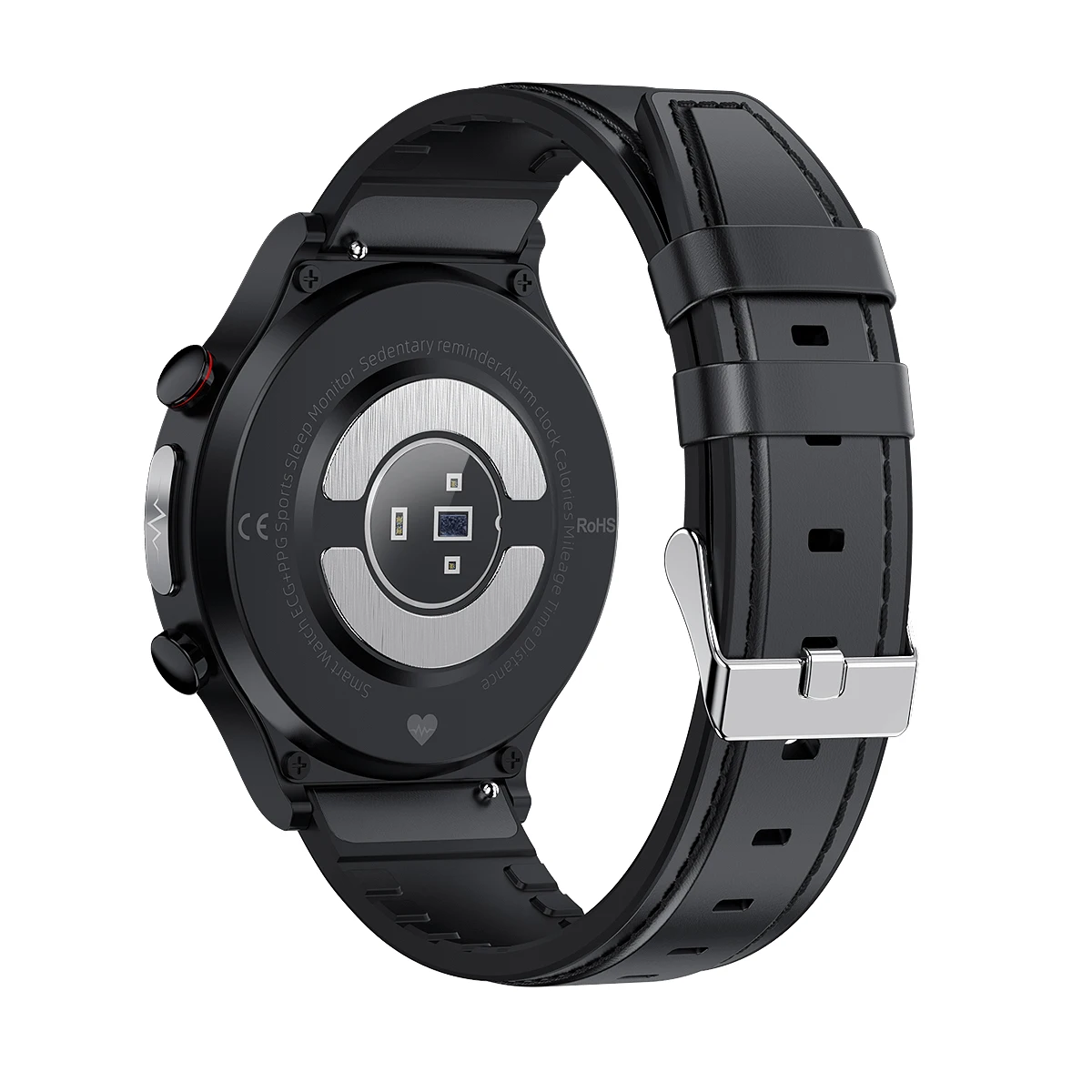 Smart Watch Round Shape Cheapest Android Smart Watch with ECG Full Round Screen Sport Smart Watch with Temperature Sensor