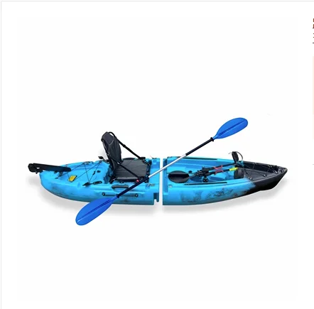 folding kayak light weight no inflatable canoe with pedal drive