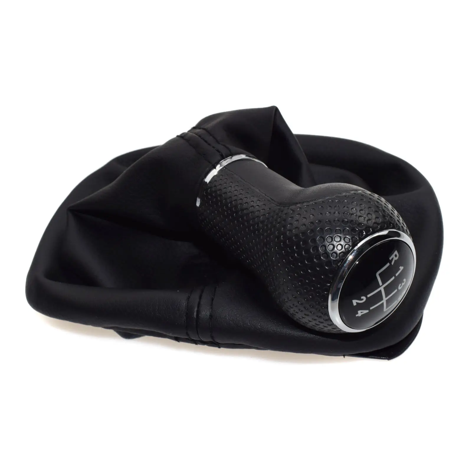 Automatic manual car LED gear shift knob speed lever leather steel cover shifter for VW arteon polo T7 vento golf 3 6 mk5 mk6 7