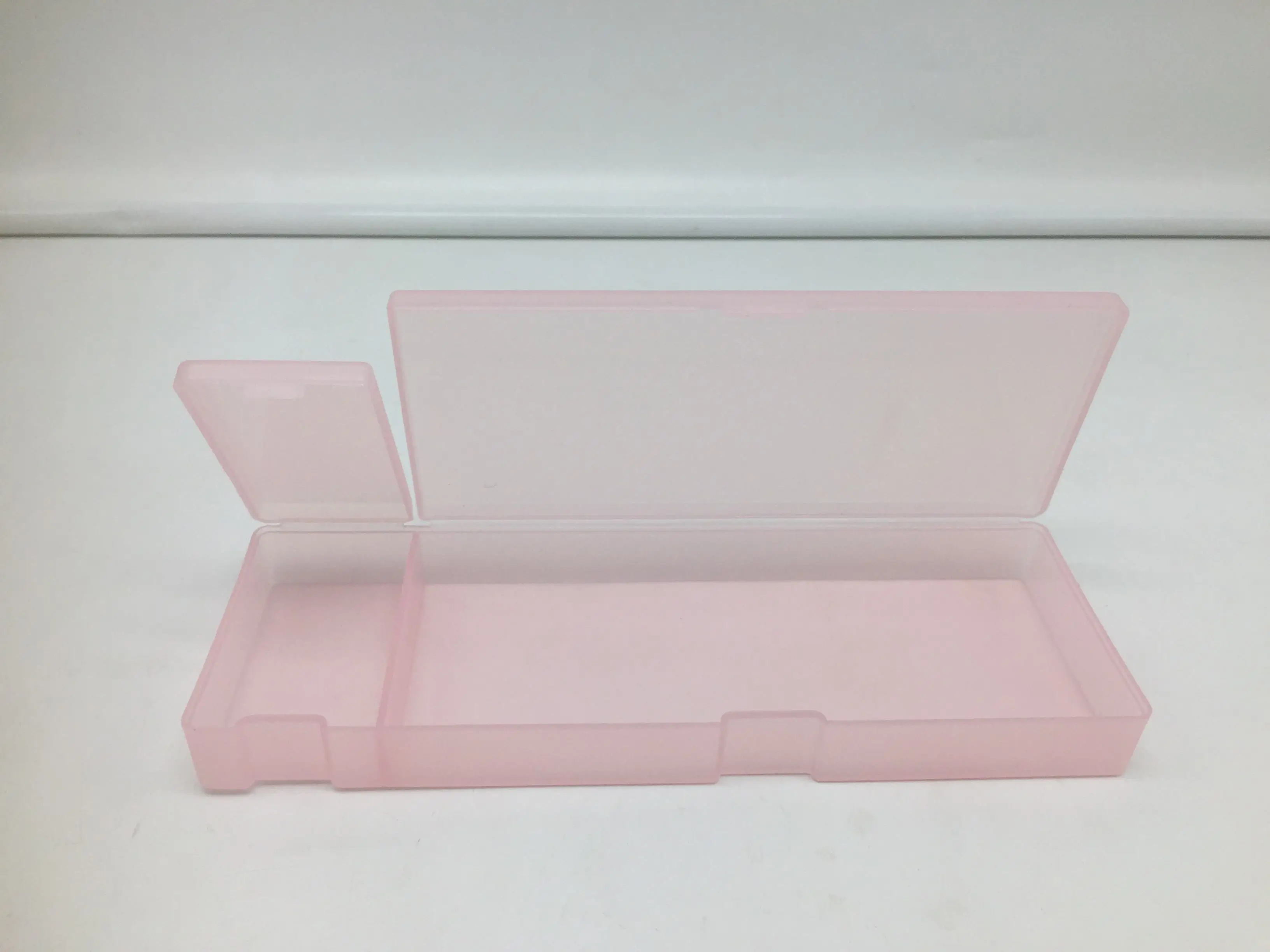 Custom pattern PP plastic pencil case wholesale stationery school supplies cheap pen case