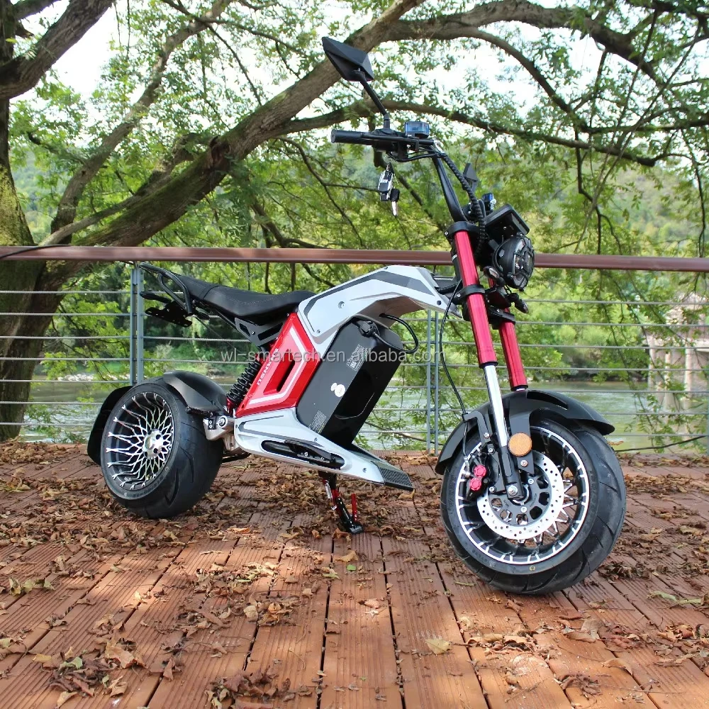 4000W 60V 40AH removable battery fat tire electric scooter citycoco for adult electric motorcycle
