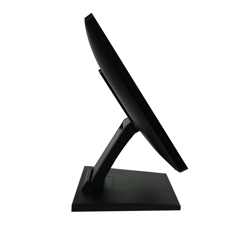 Профессиональные Дешевые 15 17 дюймов плоский мульти емкостный сенсорный экран компьютерного монитора pos система с 75*75 мм vesa