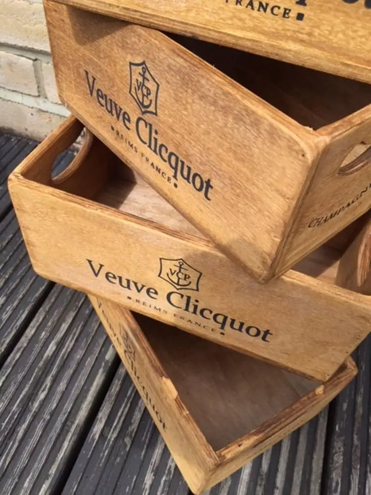 Деревенский персонализированный индивидуальный недорогой Декор нежный практичный необработанный оптом твердый вощеный Ретро деревянный ящик