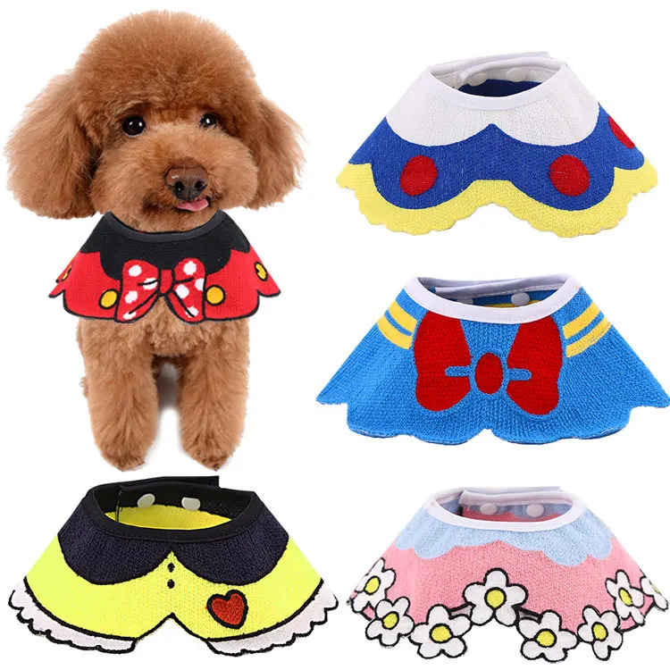 Cute Cat and Dog Pet Bandana in Garfield Shiba Inu Style Personalized Festival Accessory Bib in Wool and Cloth Triangle Shape