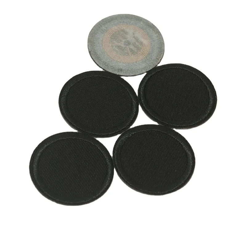 Flexible Fabric Soft Woven Custom Die Cut NFC Chipped T Shirt Labels For Authenticated