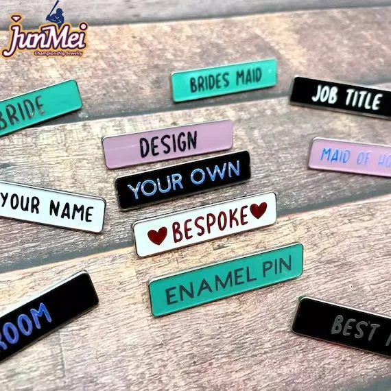 JUNMEI Badge Maker Promotional Wholesale Printing Enamel Country Flags Pin Car badges