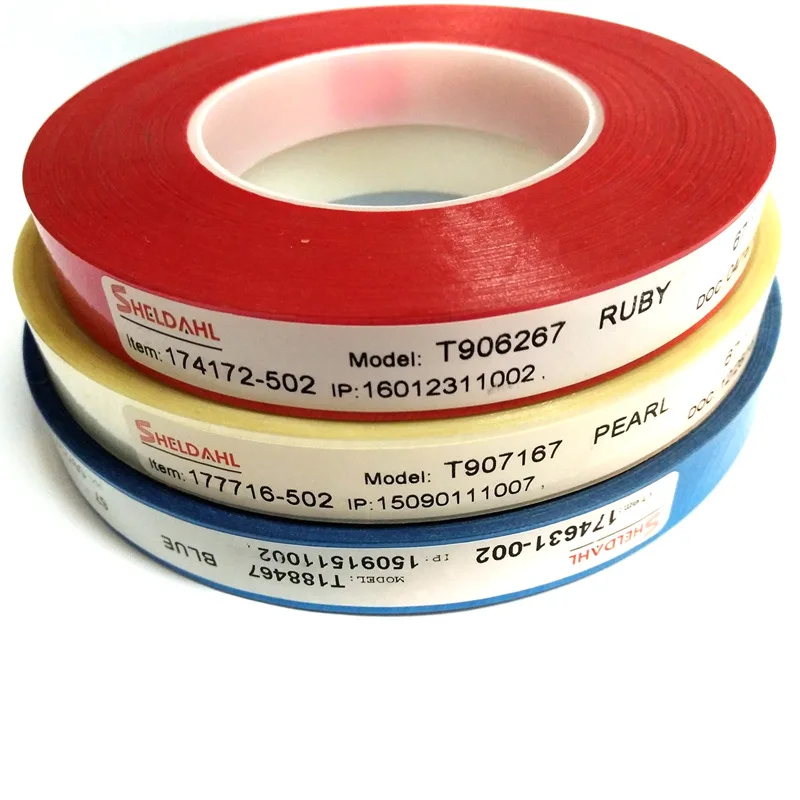 Blue 67degree REV Abrasive belt joint plastic tape for making sanding belt 19MMx100m