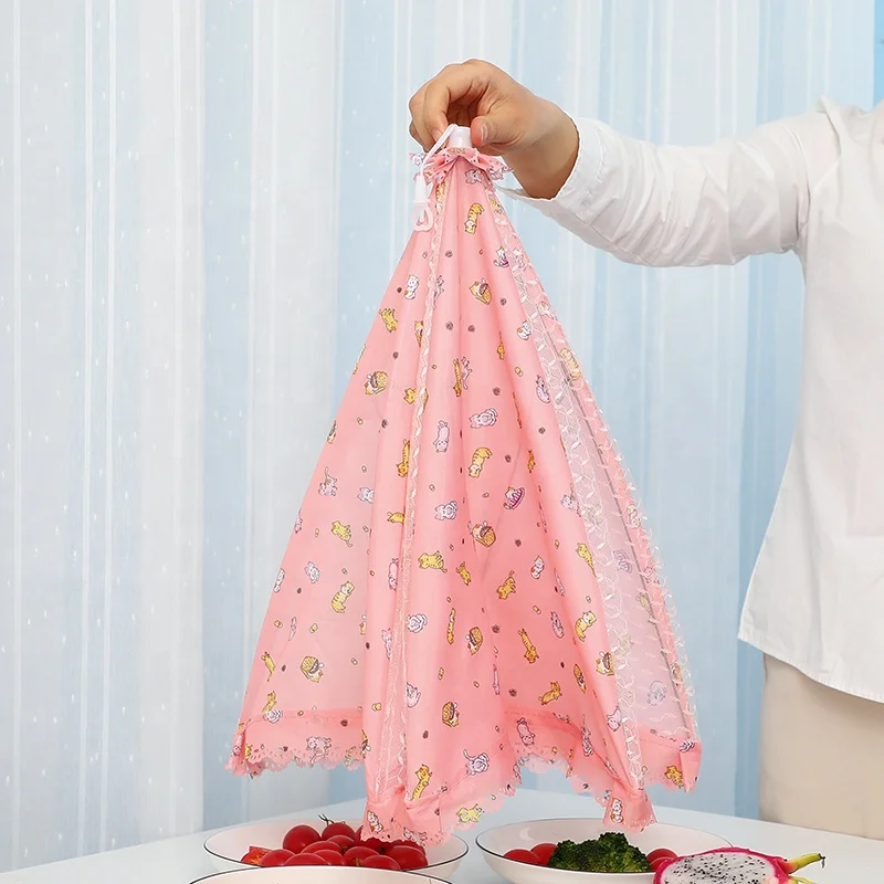 
Size:S Umbrella Picnic Kitchen Anti Fly Mosquito Net Table Tent Meal Cover Table Mesh Kitchen Tools Food Cover 