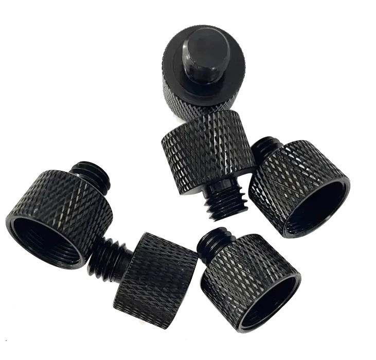 Custom m2 m3 m4 m5 m6 m8 Hand Screw Aluminum Anodized Threaded Knurled Captive Thumb Screw