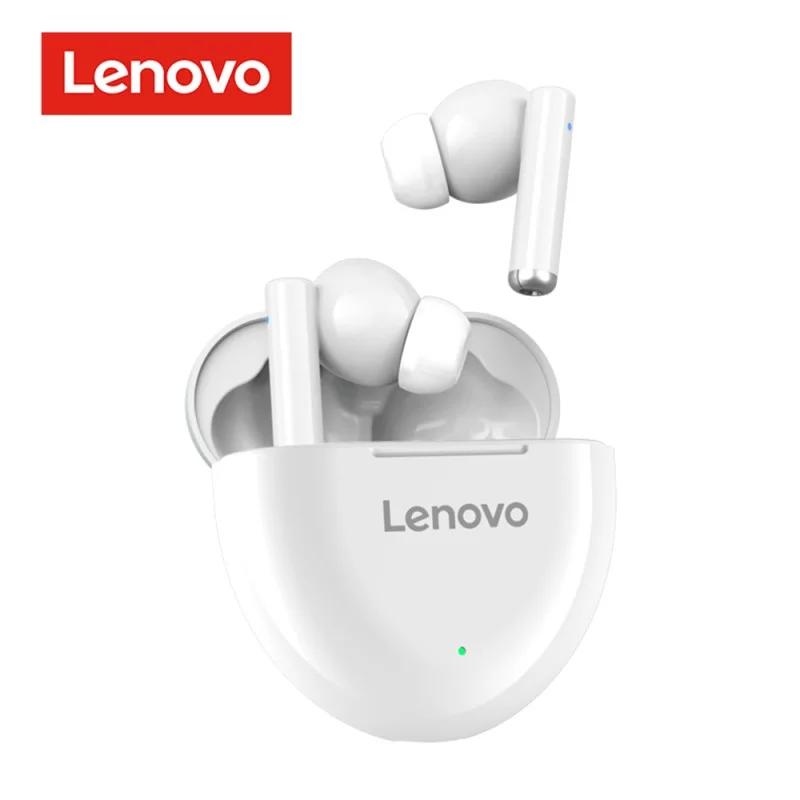 Original Lenovo HT06 V5.0 TWS Earphone Wireless Earphones Bertone Chip Audio Decoding CVC Dual MIC Noise Reduction livepods