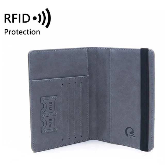  Новинка куртка для женщин и мужчин RFID Винтаж бизнес Обложка паспорта держатель многофункциональная ID банковских карт кошелек из искусственной кожи с изображением героев мультфильма аксессуары