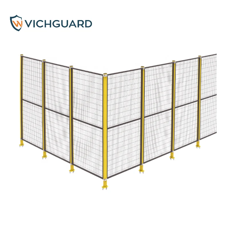 Vichguard промышленное защитное ограждение периметр защита сварная проволочная сетка для хранения/защиты склада