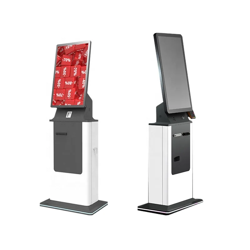 Crtly China kiosk manufacturer self service currency exchange card dispenser machine cash acceptor payment kiosk touch screen
