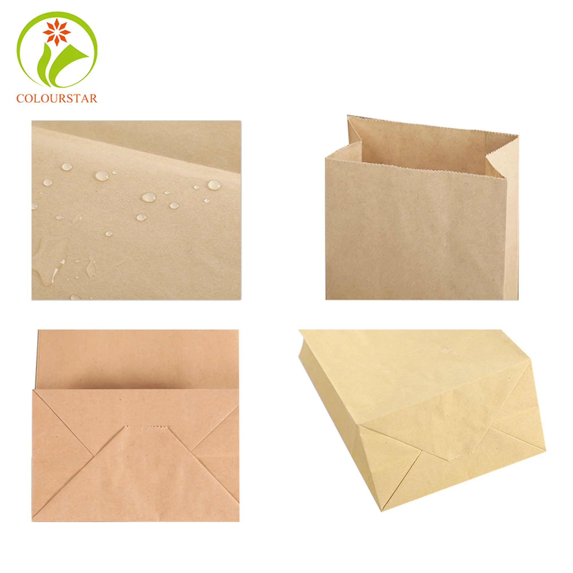 
custom design greaseproof sandwich paper bags food grade microwavable glassine paper bag with your logo 
