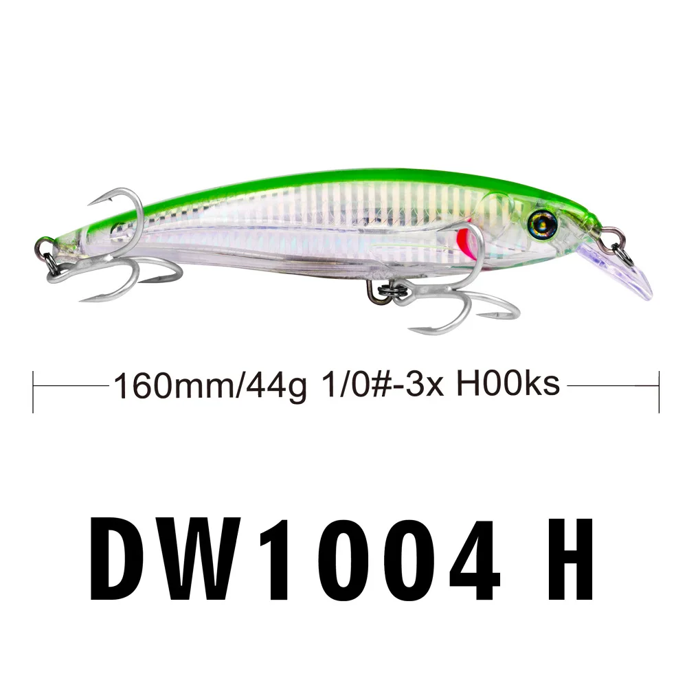 So-Easy 43g 16cm Hard Big Minnow Artificial Bait Trolling Pike 2# hook Carp pececillo	vairon	Elritze Fishing Lure Dog Working