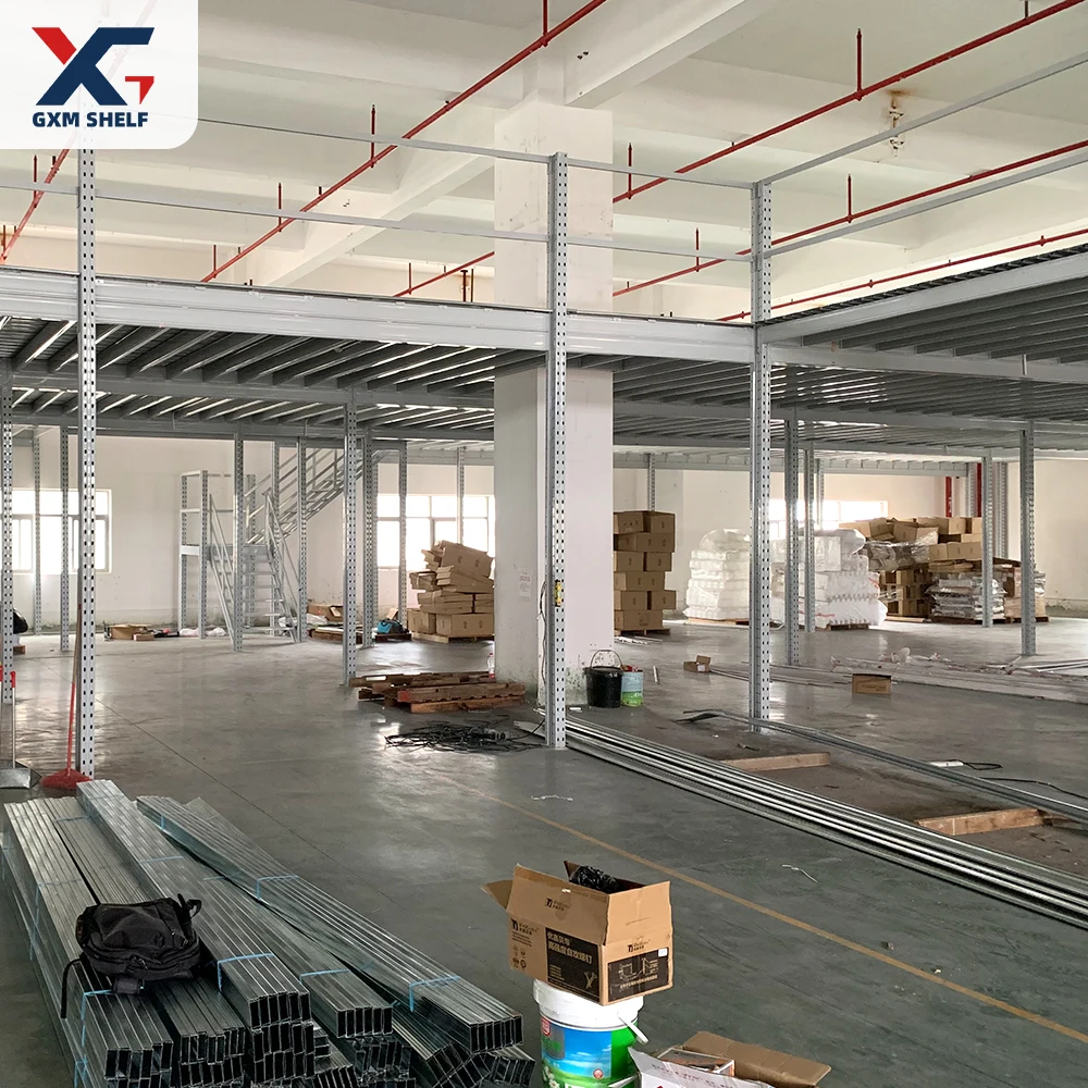 Промышленная мезонинная напольная система GXM мезонинная платформа склад мезонинная стойка