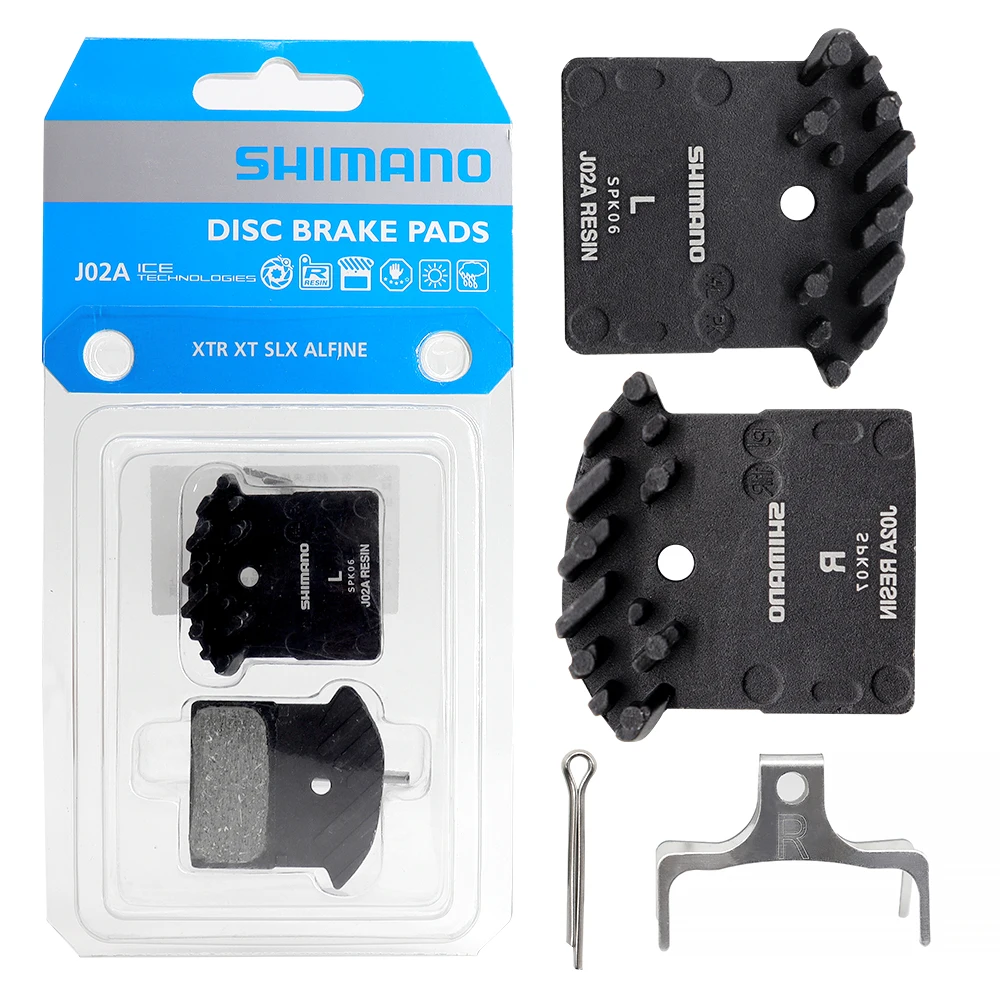 Тормозные колодки J02A для MTB Bike Ice Technologies 2 поршневые резиновые Deore SLX XT XTR M7100 M8100 M9020 запчасти велосипеда