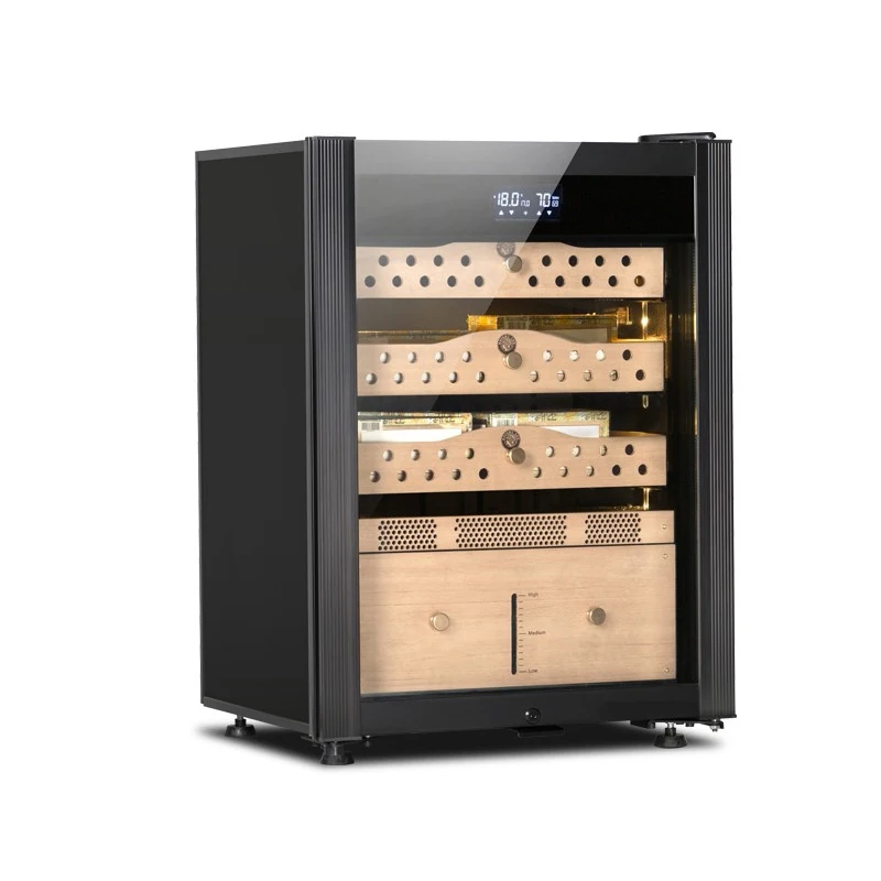 2021 Elektrischer Automatische Vollelektronischer Befeuchter 300 1000 Zigarren-humidor Zigarren Humidor Schrank