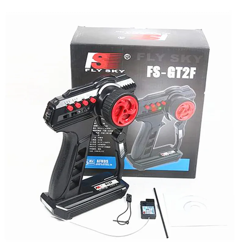 Flysky FS-GT2F 2CH 2.4GHz Transmitter AFHDS 2A Wireless protocol With FS-A3 Receiver For Rc Car Boat